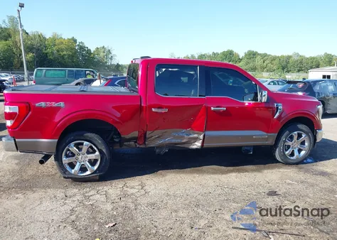 2021 Ford F-150 Lariat z USA, uszkodzony, nr VIN 1FTFW1ED5MFA94101